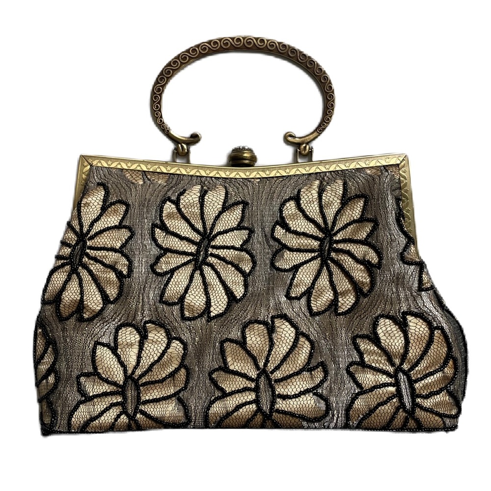 Vintage Beaded Party Clutch